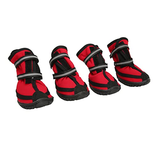 Tbest Pet Productog Wanderschuhe STR rutschfeste Sohle Sommer Atmungsaktive Reflektierende Pet Paw Orog Tl-Lagen (M) von Tbest