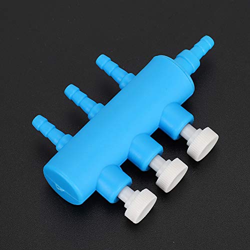 Tbest Pet Products 2-teilige Splitter-Rohrverteiler-Sauerstoffpumpe für ARY Fish und Aries (Eine Minute und DREI) von Tbest