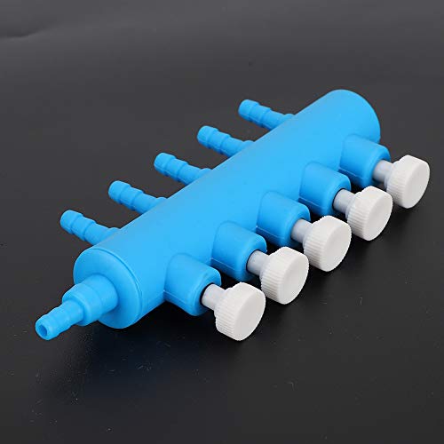 Tbest Pet Products 2-teilige Splitter-Rohrverteiler-Sauerstoffpumpe für ARY Fish und Aries (Eins und fünf) von Tbest