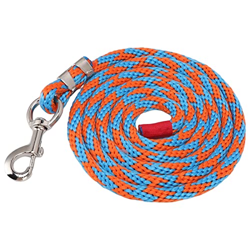 Tbest Pet Products Horse Le Rope Mehrzweck-B-Seil für Pferde Esk Pet Wi Alloy Big Hook Ft Andere Pferdelagen (Blau-Orange) von Tbest