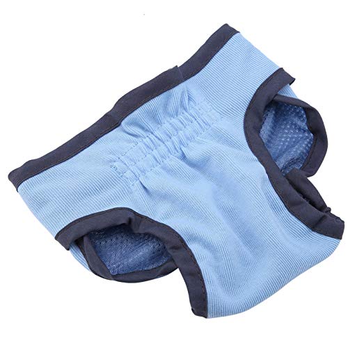 Training Pads & Tabletts, Hund Polyester Hosen Welpen Unterwäsche Weibliche Physiologische Hosen Haustier Sanitär Windel (XL) von Tbest