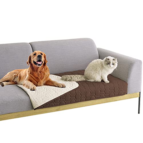 Tcksstex Wasserdichter und rutschfester Hundebettbezug und Haustierdecke, Sofa, Haustierbett, Matte, Auto-Inkontinenz-Matratzenschoner, Möbel, Couchbezug für die meisten Katzen, Hunde, Haustiere < 30 von Tcksstex