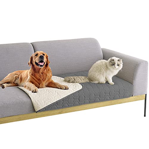 Tcksstex Wasserdichter und rutschfester Hundebettbezug und Haustierdecke, Sofa, Haustierbett, Matte, Auto-Inkontinenz-Matratzenschoner, Möbel-Couchbezug für die meisten Katzen, Hunde, Haustiere < 30 x von Tcksstex