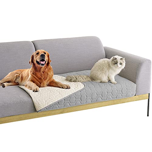 Tcksstex Wasserdichter und rutschfester Hundebettbezug und Haustierdecke, Sofa, Haustierbett, Matte, Auto-Inkontinenz-Matratzenschoner, Möbel-Couchbezug für die meisten Katzen, Hunde, Haustiere < 30 x von Tcksstex