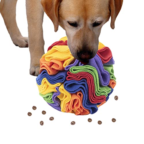 Tebinzi Schnüffelmatte für Hunde - Hunde-Aktivitätsmatte | Fun Crinkly Plüsch-Hundebereicherungsspielzeug, mentale Stimulation, interaktive Hundefuttermatte für natürliche Nahrungssuche von Tebinzi