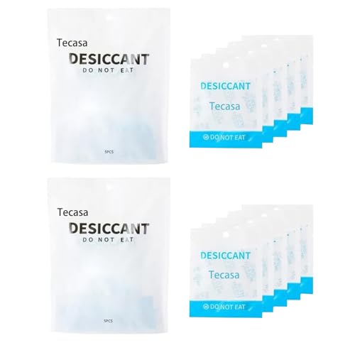 Tecasa Kompatibel für PETKIT Trocknungsmittel freshelement Mini freshelement Mini pro (10 * 30g) von Tecasa