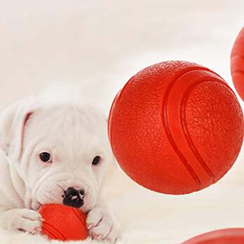 Techigher Hundeball, bissfest, langlebig, für Haustiere, Hunde, Kauball, Spielzeug für Haustier-Training, Größe S von Techigher