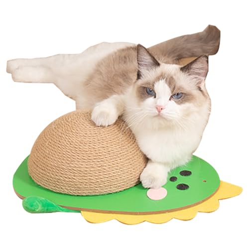 Tedious Katzen Kratzball, Sisalball Katzenspielzeug - Kratzspielzeug für Katzen aus Sisal,Sisal-Seilball zum Stressabbau, Katzen-Kratzball für Kätzchen von Tedious