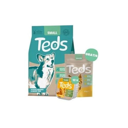 Teds hundefutter trocken, nassfutter & snacks kleine Rasse & Karotte von Teds