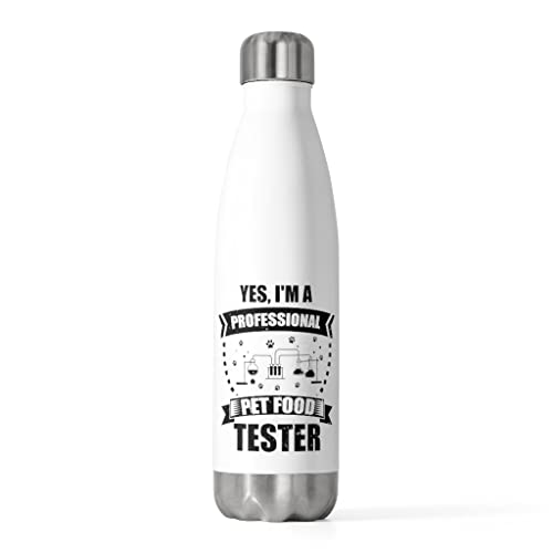 20 oz Isolierflasche Funny I'm a Professional Pet Food Tester Enthusiasten Zitat Neuheit Haustiere Mahlzeit 20 oz von Teegarb Letter Blanket