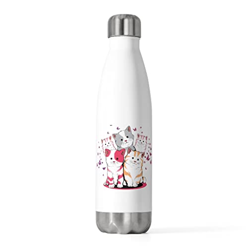 Isolierte Flasche, 590 ml, lustiges Kätzchen-Vorhersagen, Pelz, Säugetier, Haustiere, Enthusiasten, lustiges Miauen, Haustier, 590 ml von Teegarb Letter Blanket