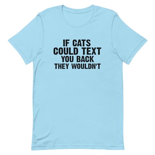 Katzen Lustige SMS Pet sarkastisch Mockery Statements Liebhaber Lustig 3, Ozeanblau, L von Teegarb Letter Blanket