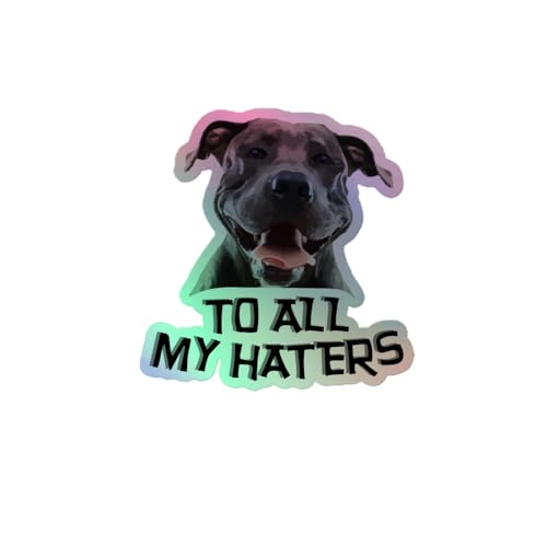 Lustige Grafik für coole Hundebegeisterte | Lustig für alle meine Hater 2 von Teegarb Letter Blanket