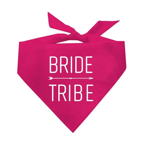 Bride Tribe Hundehalstuch, bedruckt, verschiedene Farben von Tees & Tails