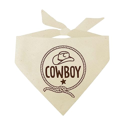 Cowboy Halloween Kostüm Geburtstag Thema Hund Bandana von Tees & Tails