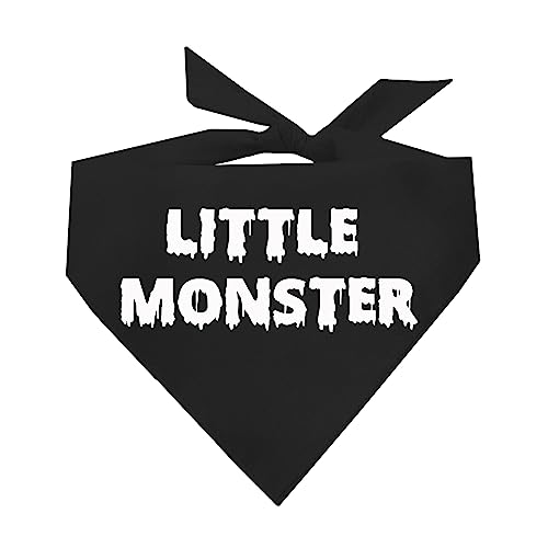 Little Monster Halloween-Hundehalstuch, verschiedene Farben von Tees & Tails