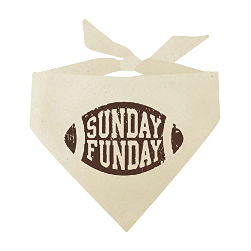 Sunday Funday Bandana für Hunde, Fußball, Natur, OS 863 von Tees & Tails