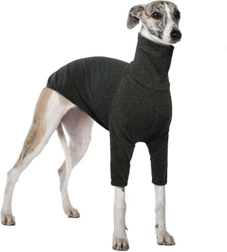 Teesho Hunde Shirt Hundepullover Grosse Hunde Winterpullover Hundepullover (schwarz/L) von Teesho