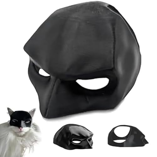 Katzenmaske, Fledermaus, Haustierspielzeug für Katzen, Make-up, Maske, Partyzubehör von Tefexer