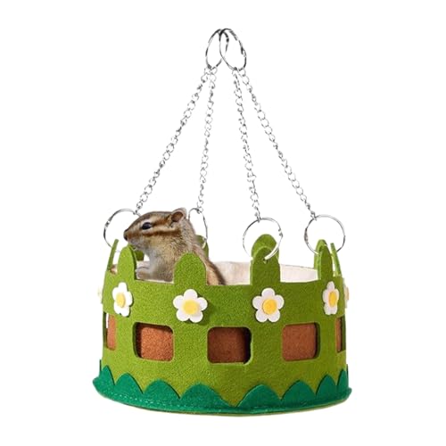 Teksome Hamster Hängematte, Weiches Tierkäfig Spielparadies, Gemütliche Schlafhängematte Für Hamster Frettchen Meerschweinchen Chinchilla Igel Klettern Bewegung Beschäftigungsartikel Teksome Hamster Hängematte, Weiches Tierkäfig Spielparadies, Gemütliche Schlafhängematte Für Hamster Frettchen Meerschweinchen Chinchilla Igel Klettern Bewegung Beschäftigungsartikel von Teksome