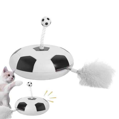 Teksome Katzenspielzeug für Indoor-Katzen | Katzenball Spielzeug, Katze Automatisches Spielzeug - Katzenspielzeugbälle mit Intelligentem Hindernisvermeidungssensor, Haustierspielzeugzubehör für von Teksome