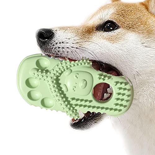Teksome Kauspielzeug für Hunde, Interaktives Slipper-Shaped Puppy Teether, Dog Chewing Toys for Cleaning Teeth, Tough Teeth Grinding Toy for Cats Dogs von Teksome