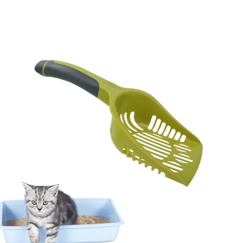 Teksome Pet Scooper - Hundestreu-Reiniger | Tragbare Katzenkotschaufel und Katzenstreuschaufel für Katzen, Haustiere, Katzentoilette von Teksome