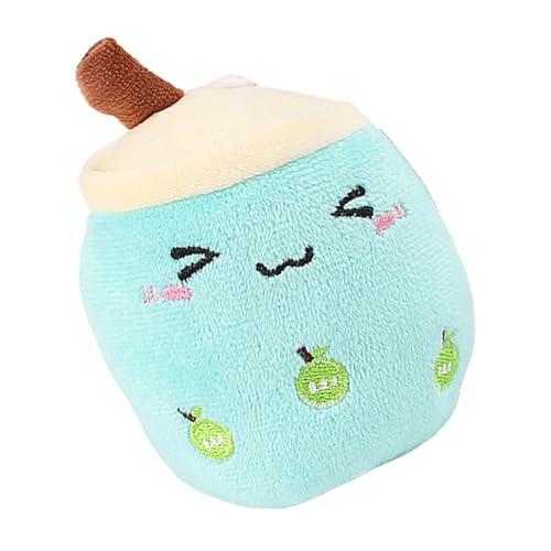 Teksome Pet Plush Toys – Weiches Bubble Tea Stofftier Plüschkissen – Niedliches Stofftier, Cartoon-Umarmungskissen für Hund und Katze Komfort von Teksome