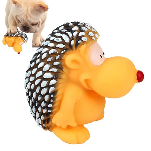 Teksome Quietschspielzeug für Hunde, Igel-Haustierspielzeug - Interaktives Hundespielzeug im Igel-Design | Beißtraining und robust für Hundewelpen, niedliches, quietschendes und kauendes, von Teksome