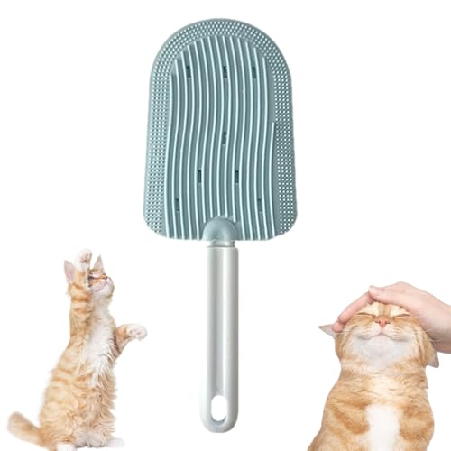 Tencipeda 2025 New Cat Tongue Comb, Celery Pets - Cat Tongue Comb, Cat Tongue Brush, Cat Brush for Matted Fur (Blue) von Tencipeda