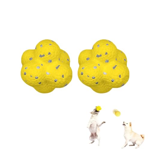 Tencipeda The Mellow Dog Calming Ball, Calming Balls for Dogs, Mellow Dog Ball for Any Size Dog,Mellow Dog Calming Ball for Aggressive Chewers (2Pcs*A) von Tencipeda