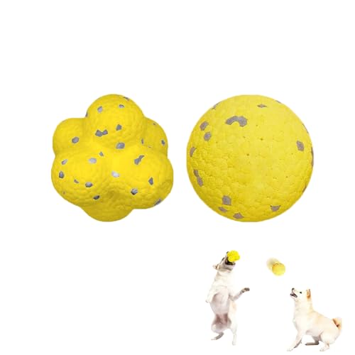 Tencipeda The Mellow Dog Calming Ball, Calming Balls for Dogs, Mellow Dog Ball for Any Size Dog,Mellow Dog Calming Ball for Aggressive Chewers (A+B) von Tencipeda