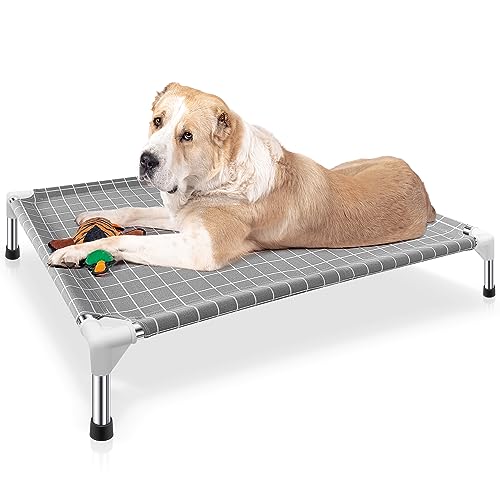 Erhöhtes Hundebett Haustierbett – Hundebetten Betten für große Hunde | Abnehmbares erhöhtes Katzen-Hunde-Haustierbett für große Hunde von Tensorsine