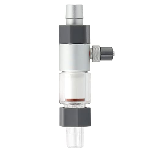 Terizger CO2-Diffusor, Kohlendioxid-Zerstäuber, Blasenzähler, Aquarium-Inline-CO2-Zerstäuber für bepflanztes Aquarium, Aquarium-Diffusor (12/16 mm) von Terizger