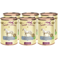 Terra Canis Classic | Pferd mit Amaranth, Pfirsich und Roter Bete  6x 400g von Terra Canis