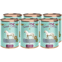 Terra Canis Getreidefrei | Pferd mit Steckrübe, Fenchel und Salbei 6x 400g von Terra Canis