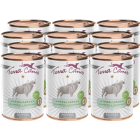 Terra Canis Hypoallergen | Wasserbüffel mit Süßkartoffel 6x 400g von Terra Canis