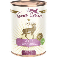 Terra Canis Light | Wild mit Gurke, Pfirsich und Löwenzahn 400g von Terra Canis