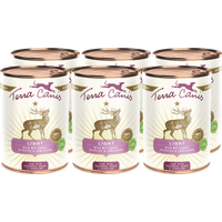 Terra Canis Light | Wild mit Gurke, Pfirsich und Löwenzahn 6x 400g von Terra Canis