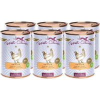 Terra Canis Senior | Huhn mit Gurke, Kürbis und Gesundheitskräutern 6x 400g von Terra Canis