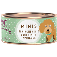 Terra Canis Minis | Kaninchen mit Zucchini und Aprikose 100g von Terra Canis