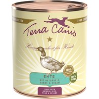 Sparpaket Terra Canis 12 x 800 g - Ente mit Naturreis, roter Beete, Birne und Sesam von Terra Canis