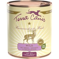 Sparpaket Terra Canis 12 x 800 g - Mix (Kaninchen, Wild) von Terra Canis