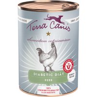 Sparpaket Terra Canis Alimentum Veterinarium Diabetic Diät 12 x 400 g - Huhn von Terra Canis