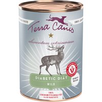 Sparpaket Terra Canis Alimentum Veterinarium Diabetic Diät 12 x 400 g - Wild von Terra Canis