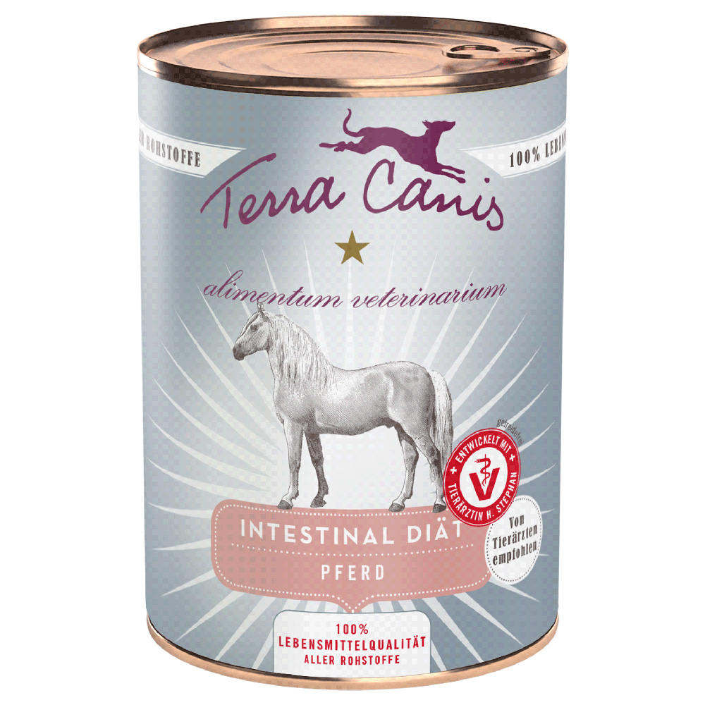 Sparpaket Terra Canis Alimentum Veterinarium Intestinal 12 x 400 g - Pferd von Terra Canis