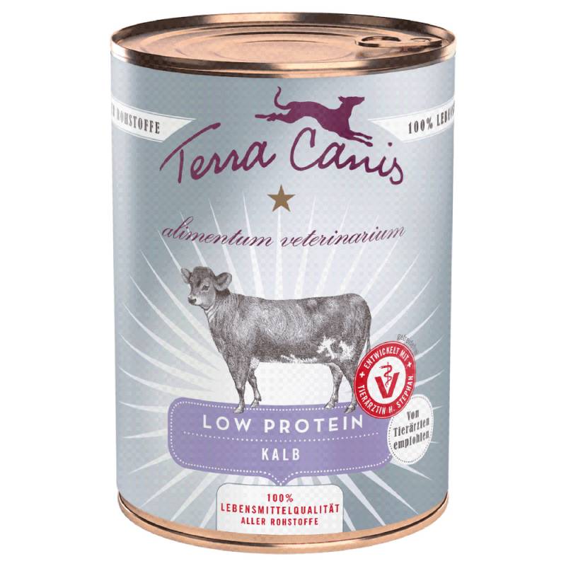 Sparpaket Terra Canis Alimentum Veterinarium Low Protein 12 x 400 g - Kalb von Terra Canis