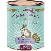 Sparpaket Terra Canis Getreidefrei 12 x 800 g - Kaninchen mit Zucchini, Aprikose und Bohnenkraut von Terra Canis