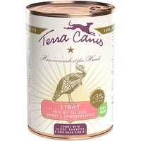 Sparpaket Terra Canis Light 12 x 400 g - Pute mit Sellerie, Ananas und Sanddornbeeren von Terra Canis