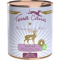 Sparpaket Terra Canis Senior Getreidefrei 12 x 800 g - Wild mit Tomate, Apfel und Gesundheitskräutern von Terra Canis